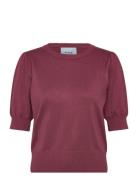 Liva Strik T-Shirt Tops Knitwear Jumpers Pink Minus