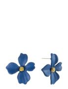 Lilly Earring Accessories Jewellery Earrings Studs Blue By Jolima