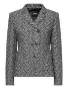 Jiarna Blazers Double Breasted Blazers Grey BOSS