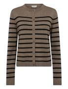 Bs Kjersti Regular Fit Knitwear Tops Knitwear Cardigans Brown Bruun & ...