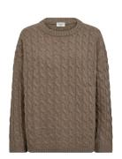 Bs Miranda Regular Fit Knitwear Tops Knitwear Jumpers Brown Bruun & St...