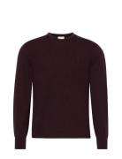 Ls 100% Merino Crew 14Gg Tops Knitwear Round Necks Black Calvin Klein
