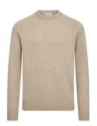 Bs Baldor Regular Fit Knitwear Tops Knitwear Round Necks Beige Bruun &...