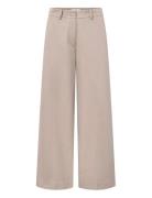 Harper Pants Bottoms Trousers Wide Leg Beige Lovechild 1979