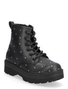 Girls Gravlen Hi Bootsit Nauhalliset Saapikkaat Black Skechers
