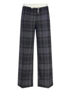 Pull On Suiting Trousers Bottoms Trousers Wide Leg Grey Monki