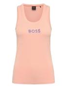 C_Ematite2_St Badg Tops T-shirts & Tops Sleeveless Pink BOSS