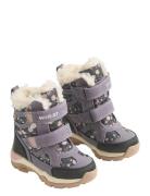 Winterboot Trailor Tex Talvikengät Tarroilla Purple Wheat