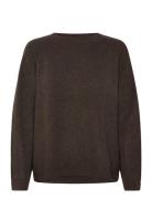 Cc Heart Emma O-Neck Sweater Tops Knitwear Jumpers Brown Coster Copenh...