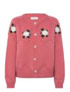 Gracelynnll Knit Cardigan Ls Tops Knitwear Cardigans Pink Lollys Laund...