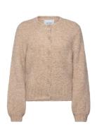 Msjennie Grs Knit Cardigan Tops Knitwear Cardigans Beige Minus