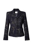 Madie Blazers Single Breasted Blazers Navy Andiata