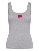 Vest Red Label Tops T-shirts & Tops Sleeveless Grey HUGO