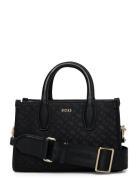 Sandy Sm Tote Jaq Bags Small Shoulder Bags-crossbody Bags Black BOSS