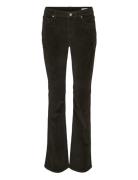 Vmflash Mr Flared Corduroy Pants Noos Bottoms Jeans Flares Black Vero ...