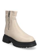 Roadmap Shoes Boots Ankle Boots Ankle Boots Flat Heel Cream Steve Madd...