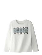 Nkmvictor Ls Rlx Top Tops T-shirts Long-sleeved T-shirts White Name It