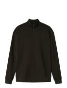 Nlnnizu Ls Bru Half Zip Sweat Noos Tops Sweat-shirts & Hoodies Sweat-s...