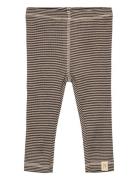 Ppdante Leggings Merino Wool Striped Bottoms Leggings Multi/patterned ...