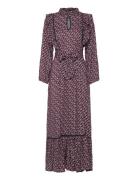 Sannill Maxi Dress Ls Maksimekko Juhlamekko Black Lollys Laundry