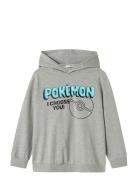 Nkmstrek Pokemon Nreg Swe Wh Bru Box Sky Tops Sweat-shirts & Hoodies H...