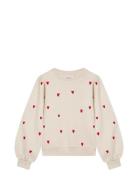 Dina Sweater Tops Sweat-shirts & Hoodies Sweat-shirts Cream Fabienne C...