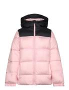 Puffect Hooded Jacket Toppatakki Pink Columbia Sportswear