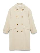 Mmvenice Wool Coat Outerwear Coats Winter Coats Beige MOS MOSH