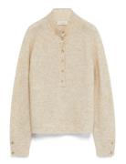 Mschmilania Hope M Pullover Tops Knitwear Jumpers Cream MSCH Copenhage...