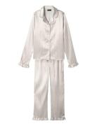 Nlfnightystripes Pyjamas Set Pyjamasetti Pyjama Pink LMTD