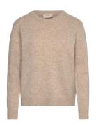 Fqwinka-Pullover Tops Knitwear Jumpers Beige FREE/QUENT