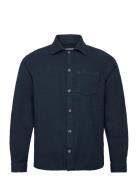 Casual Shirt Tops Overshirts Navy Revolution