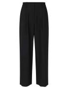 Mapryscian Bottoms Trousers Straight Leg Black Masai