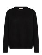 Fqwinka-Pullover Tops Knitwear Jumpers Black FREE/QUENT