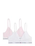 2 Pk Triangle Bralette Night & Underwear Underwear Tops Pink Tommy Hil...