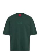 Delw Tops T-shirts Short-sleeved Green HUGO
