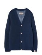 Navy Racoon Cardifan Tops Knitwear Cardigans Navy THE ANIMALS OBSERVAT...