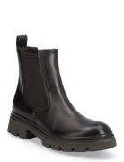 Chelsea Shoes Boots Ankle Boots Ankle Boots Flat Heel Black Gabor