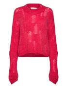 Fidessa Tops Knitwear Jumpers Red Munthe