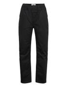 Wwkeo Aa Chino Bottoms Trousers Black WOOD WOOD