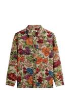 Wbglixto Jaquard Shirt Tops Overshirts Multi/patterned Woodbird