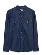 Barstow Western Standard Weste Tops Shirts Casual Blue Levi's®