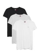 Tjm Xslim 3Pack Tee Ext Tops T-shirts Short-sleeved Multi/patterned To...