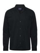 Overshirt Tops Overshirts Black Lindbergh