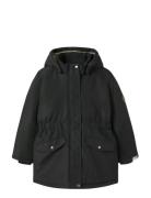 Nkfmarlow Parka Jacket Pb Parka Takki Black Name It