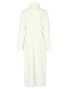 Farah Robe W Zipper Aamutakki White Missya
