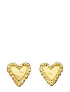 Julie Earrings Accessories Jewellery Earrings Studs Gold Maanesten