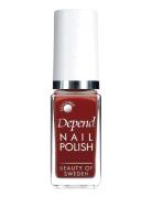 Old New School Minilack Kynsilakka Meikki Red Depend Cosmetic