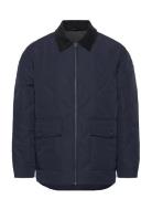 Slhcarlos Quilted Jkt Tikkitakki Navy Selected