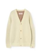Yellow Racoon Cardigan Tops Knitwear Cardigans Cream THE ANIMALS OBSER...